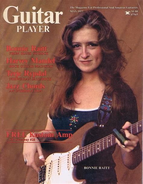 Guitar Player Magazine Cover, May 1977, featuring Bonnie Raitt | Bonnie ...