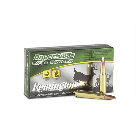 Remington, .300 Winchester Magnum, Bonded PSP HyperSonic Ammo, 180 Grain, 20 Rounds - 283102 ...