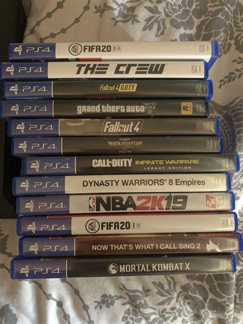 Ps4 2 Controllers 12 Games | eBay