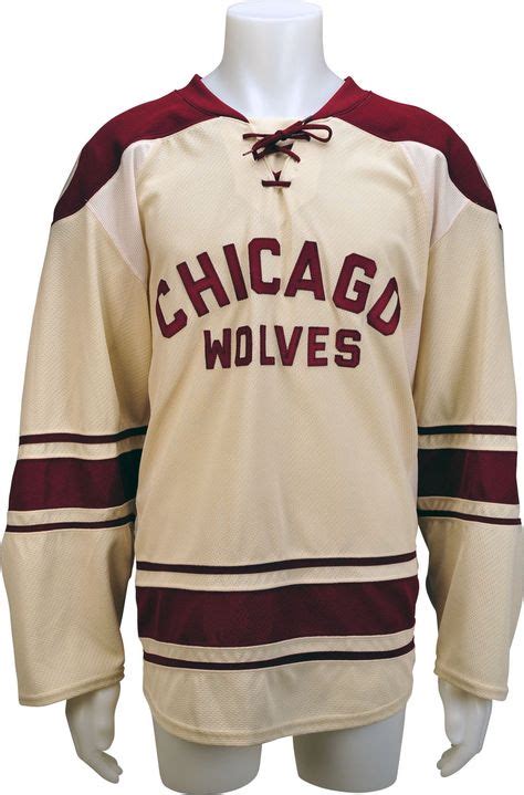 Chicago Wolves Authentic 3rd Jersey | Chicago wolves, Hockey shirts ...