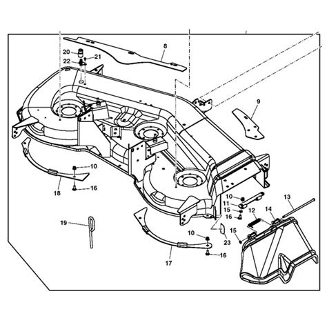 John Deere 54 Inch Mower Deck Belt Diagram Vector Diagram | Images and Photos finder