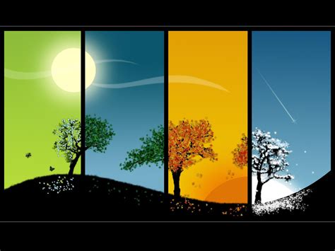 Free download four seasons desktop wallpapers 1024x768 The four seasons ...