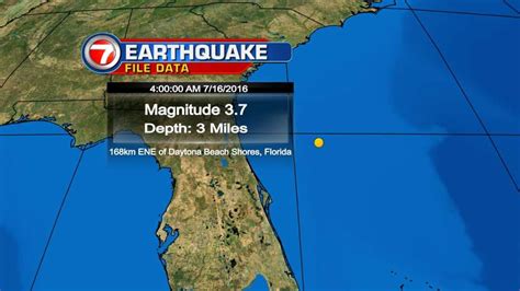 The ‘earthquake’ off Florida’s coast was likely Navy testing - WSVN 7News | Miami News, Weather ...