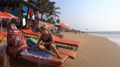 Anjuna Beach Goa India - YouTube