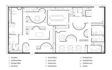 Gallery of Dream Garden / Mur Mur Lab - 15 | Library floor plan, Museum plan, Library plan