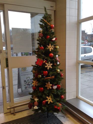 Christmas tree in Waitrose, Harrow | This year Waitrose has … | Flickr