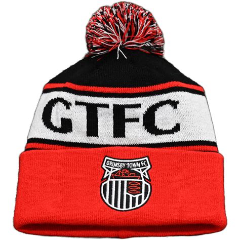 2022 GTFC Red Bobble Hat - Grimsby Town FC