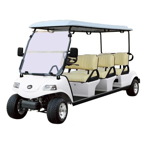 Electric Golf Car 6 Passenger Cart Electric Tour Vehicle (DEL3062G, 6 ...