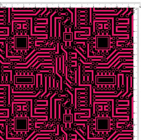 Red Circuit Board Computer Parts Programming - Lovely Script