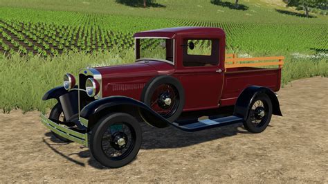 FORD MODEL A PICKUP 1930 V1.0 - FS19 mod - FS19.net