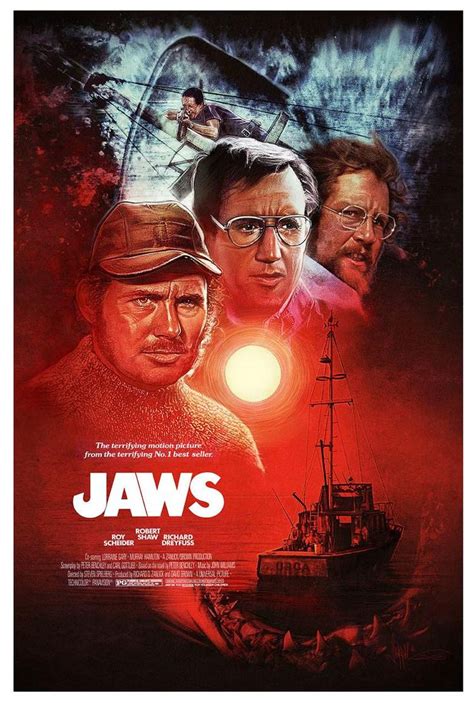 Jaws 1975 Poster