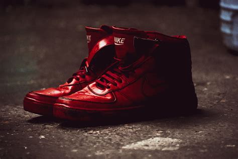 Close Up graphy of Red Nike Basketball Shoes · Stock HD wallpaper | Pxfuel