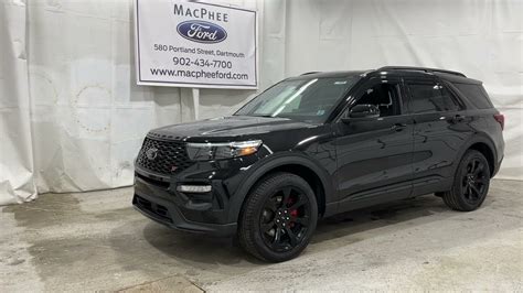 Ford Explorer 2022 Black