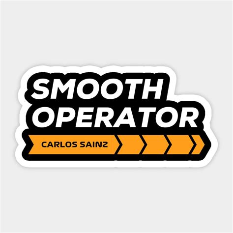 Carlos Sainz is the ultimate smooth operator! Get it now and impress ...