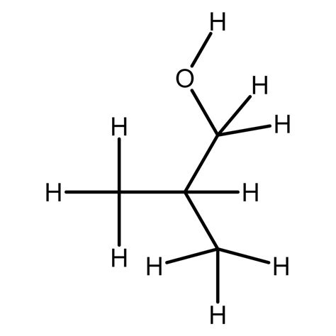 Isobutyl Alcohol Structure