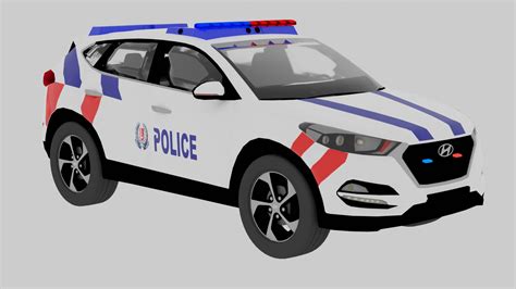 3D Singapore Police Car Model - TurboSquid 1980555