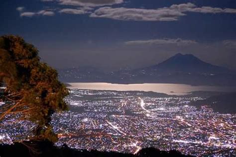 The San Salvador Volcano. Iconic background of the Nation's capital.