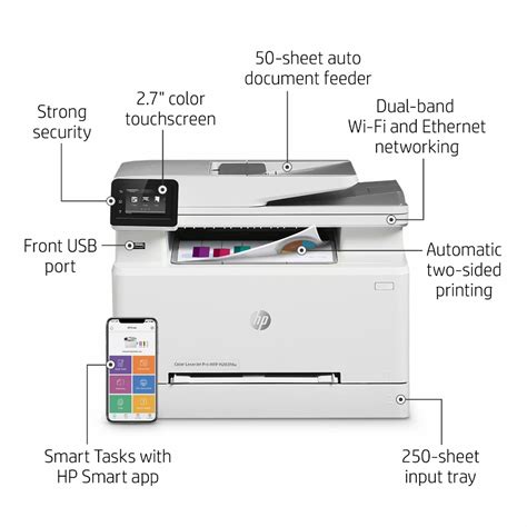 Questions and Answers: HP LaserJet Pro M283fdw Wireless Color All-In-One Laser Printer White ...