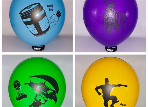 FORTNITE 'Epic Birthday' balloon pack - (16 Latex balloons & 3 Foils ...