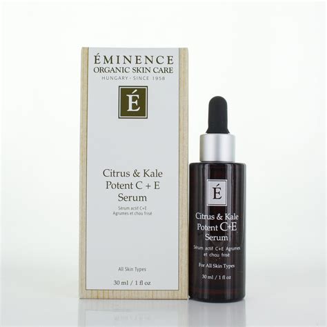 Eminence Organic Skin Care - Eminence Citrus & Kale Potent C+E Serum 1oz/30ml - Walmart.com ...