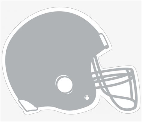 Silver Clipart Football Helmet - Red Football Helmet Clipart ...