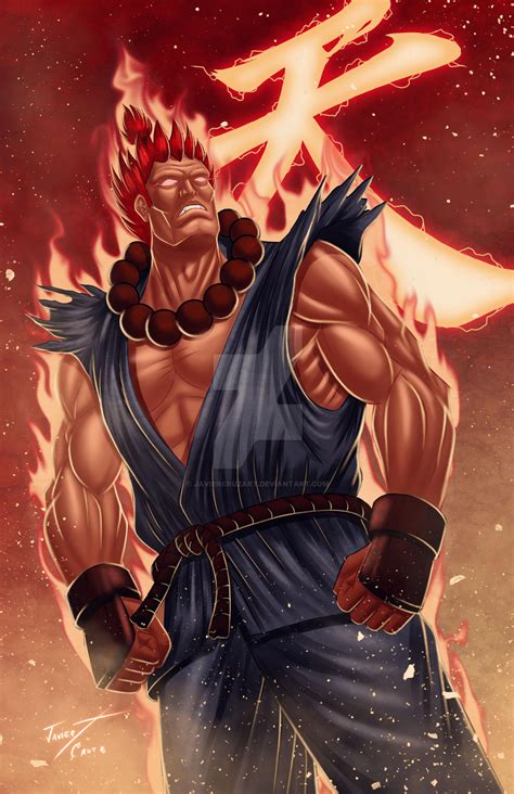 Akuma by JavierCruzArt on DeviantArt