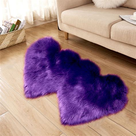 71x35 / 47x24 inch Faux Fur Sheepskin Rug Soft Fluffy Plush Rug Carpet ...