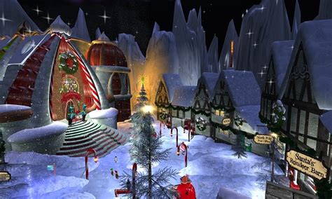 North Pole Village & Santa's Workshop | Second Life