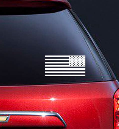 Subdued American Flag Vinyl Decal StickerStandard and | Etsy