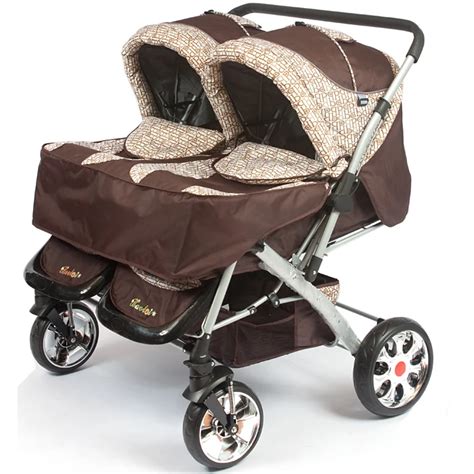 Hot Selling HIGH QUALITY twins baby stroller, twins bee, twins donkey ...