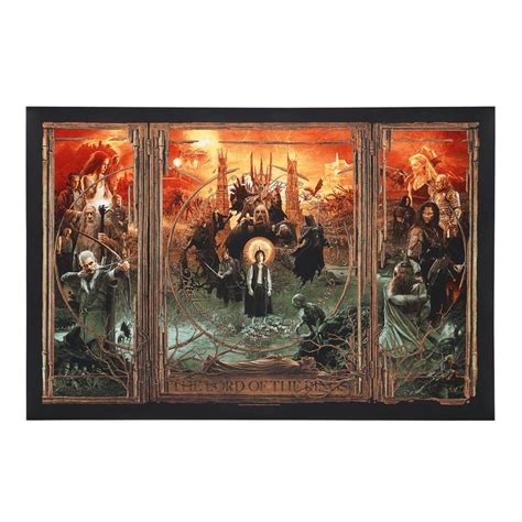 Signed and Hand-Numbered Artist Proof Limited Edition Print by Gabz, 2020 | THE LORD OF THE ...