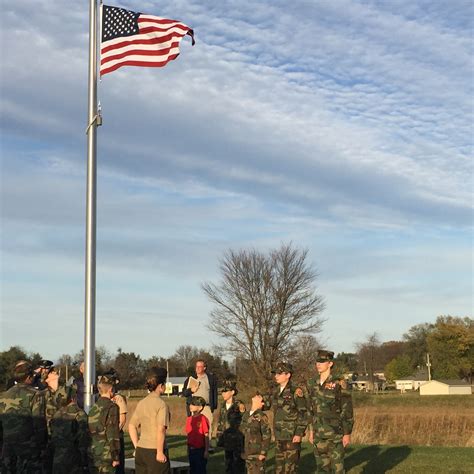 Flag Raising Ceremony | Lohmeyer Plumbing | Columbus Indiana