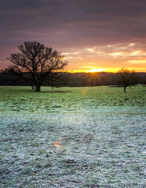 Frosty morning sunrise - PentaxForums.com