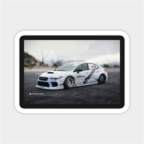 WRX sti Custom design poster by asakdesign - Wrx - Magnet | TeePublic