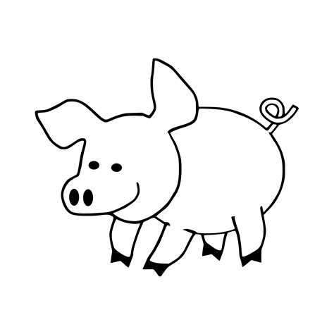 Hog clipart black and white, Picture #1344540 hog clipart black and white