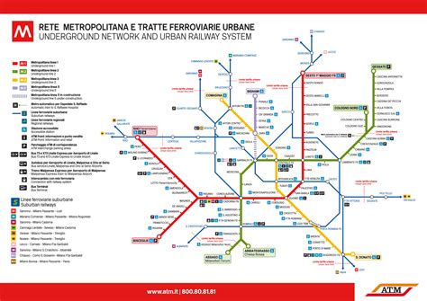 La mappa della metro di Milano e il crucipuzzle da stampare ...