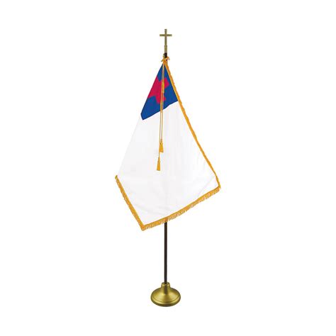 Christian Indoor Flag Set | Ameritex Flag and Flagpole LLC