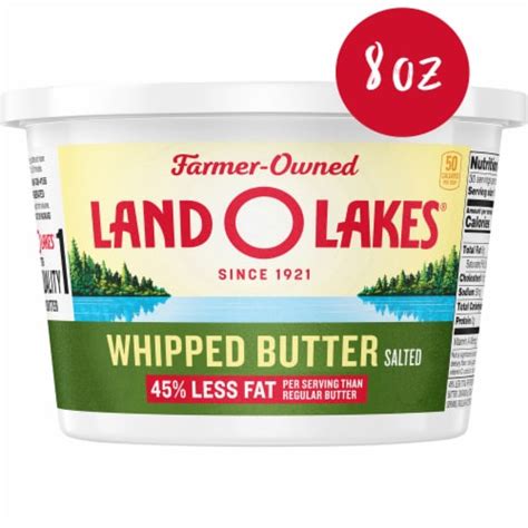 Land O Lakes® Salted Whipped Butter Tub, 8 oz - Harris Teeter