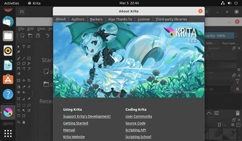 How to Install Krita on Ubuntu 22.04 LTS Jammy Jellyfish - Linux Shout