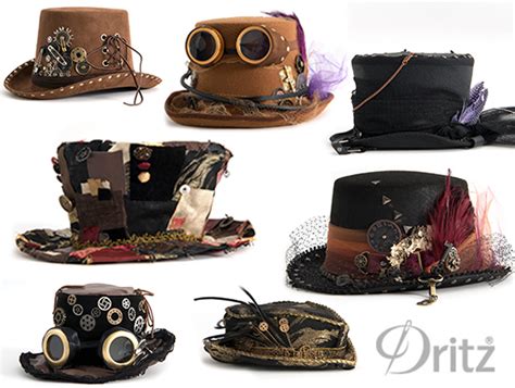 Cosplay Inspiration: DIY Steampunk Hats – MakeSomething Blog ...