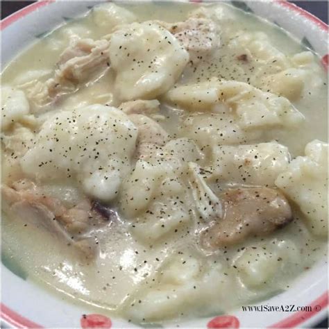 Cracker Barrel Chicken and Dumplings Copycat Recipe - iSaveA2Z.com