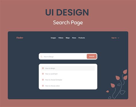 Search Page UI Design on Behance