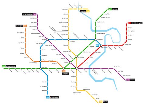 CÁC TUYẾN METRO TPHCM THÔNG TIN CHI TIẾT VÀ ĐẦY ĐỦ NHẤT