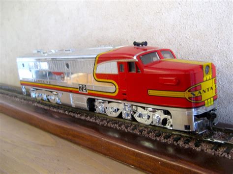 American Flyer Cabinet-top Train Layout