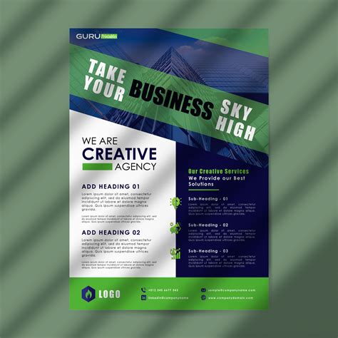 Business Flyer Templates - Guru Printables