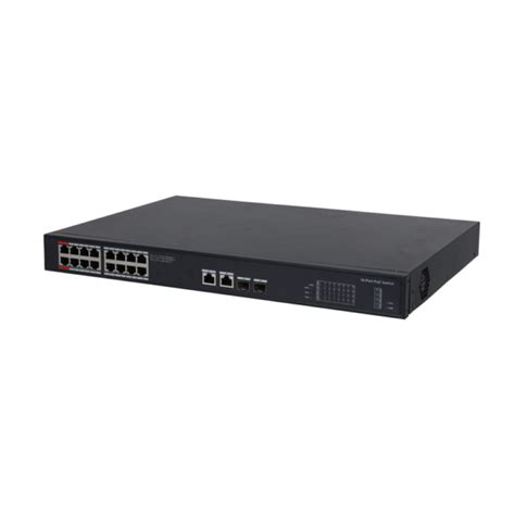 16-Port Gigabit PoE+ Ethernet Switch - Cymbol