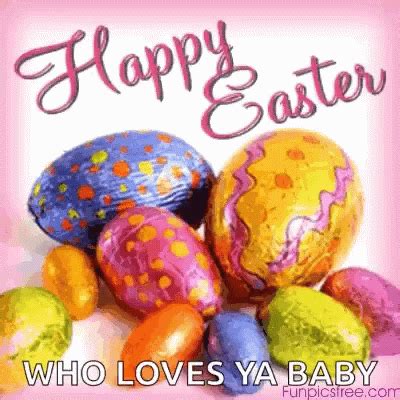 Happy Easter Easter Bunny GIF - HappyEaster EasterBunny EasterEggs ...