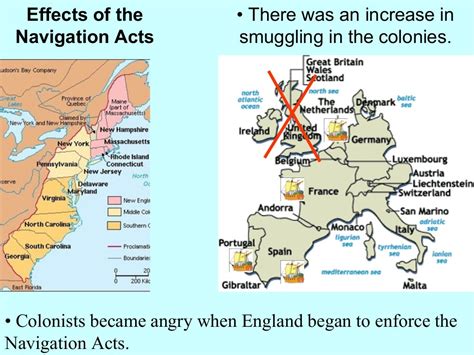 Mercantilism and the navigation acts