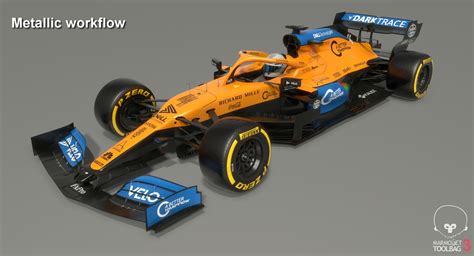 modèle 3D de McLaren F1 MCL35 Formula 1 Season 2020 Livery Update ...