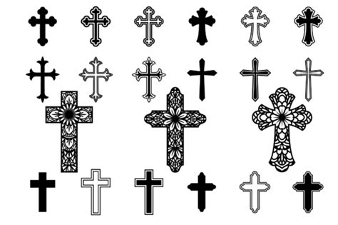 Crosses Clipart, Christian Graphic by yulnniya · Creative Fabrica